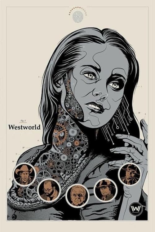 Immagine Poster serie TV 53 Westworld - Dove tutto è concesso