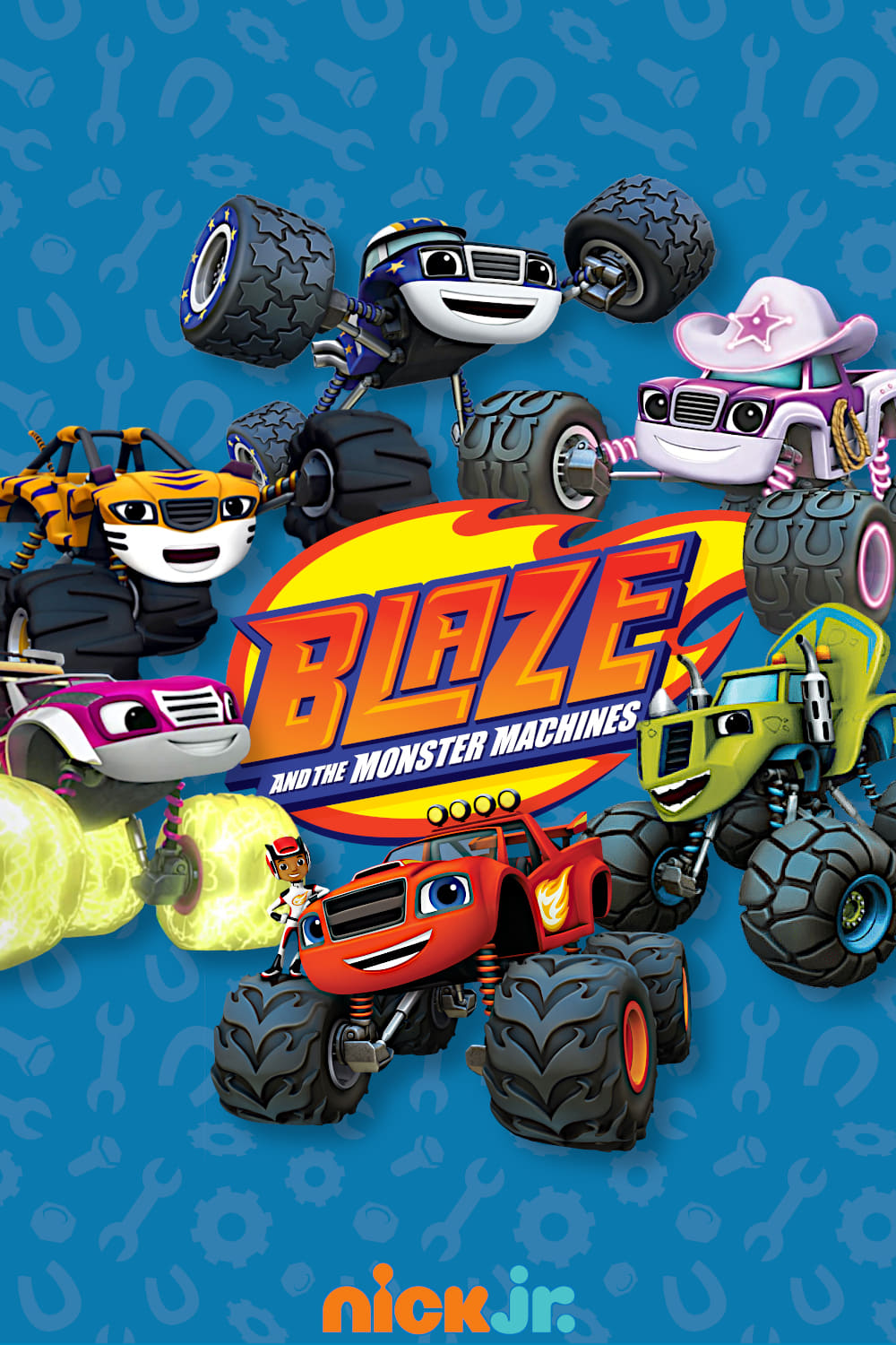 Immagine Poster serie TV 2 Blaze e le Mega Macchine