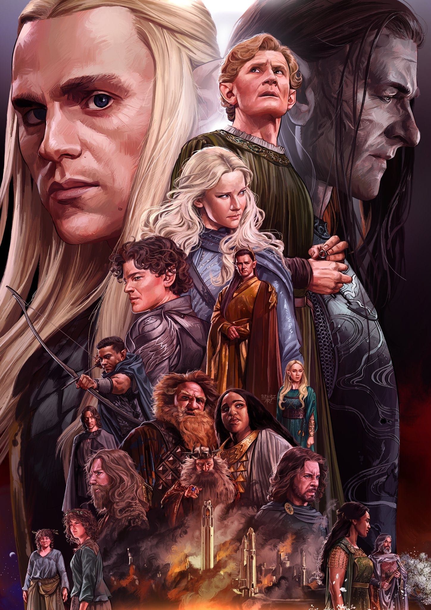 Immagine Poster serie TV 18 Il Signore degli Anelli: Gli Anelli del Potere