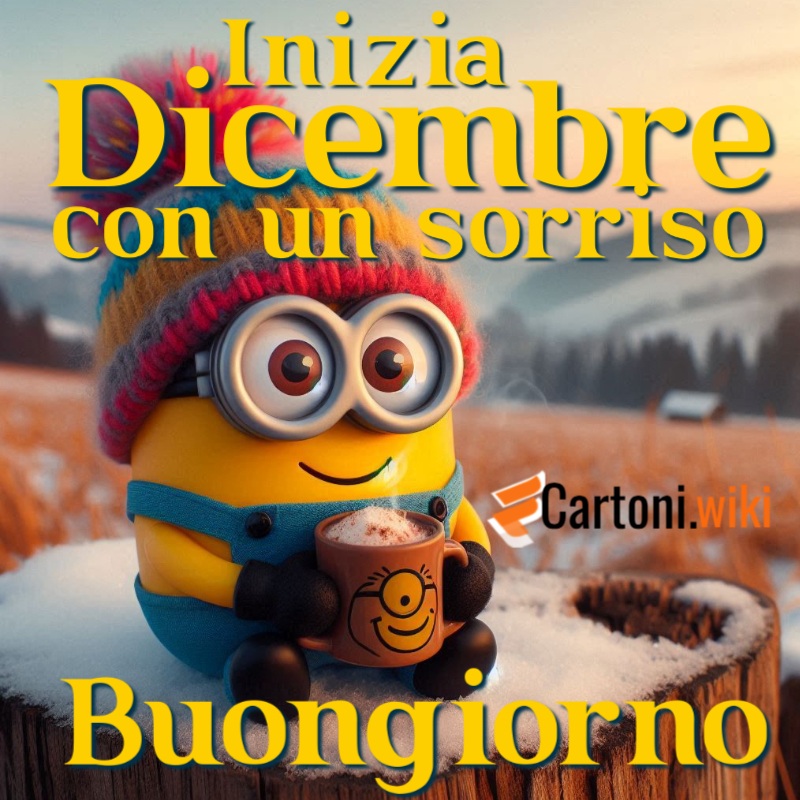 Inizia dicembre con un sorriso