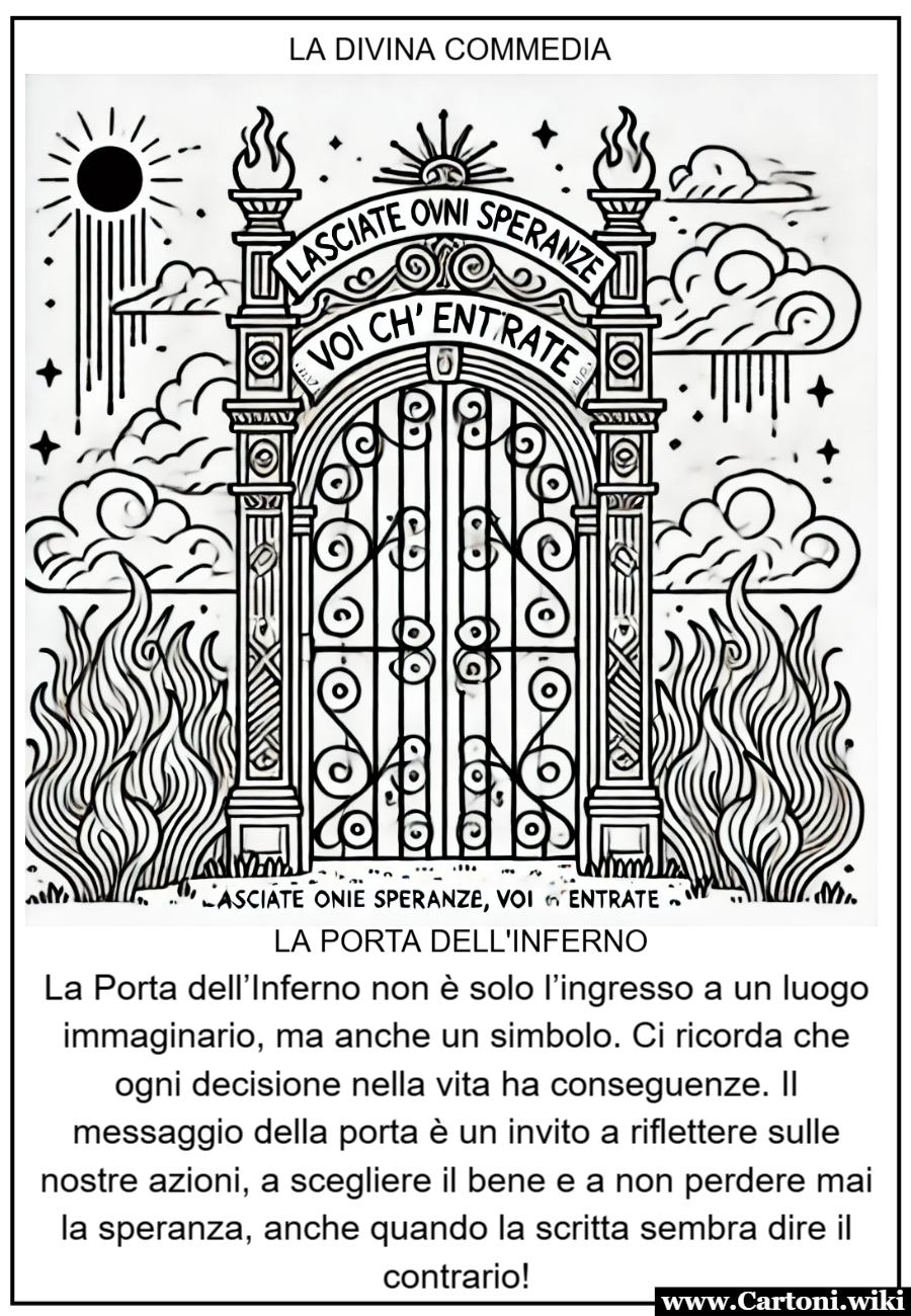 La Porta dell'Inferno: Un Misterioso Inizio del Viaggio di Dante