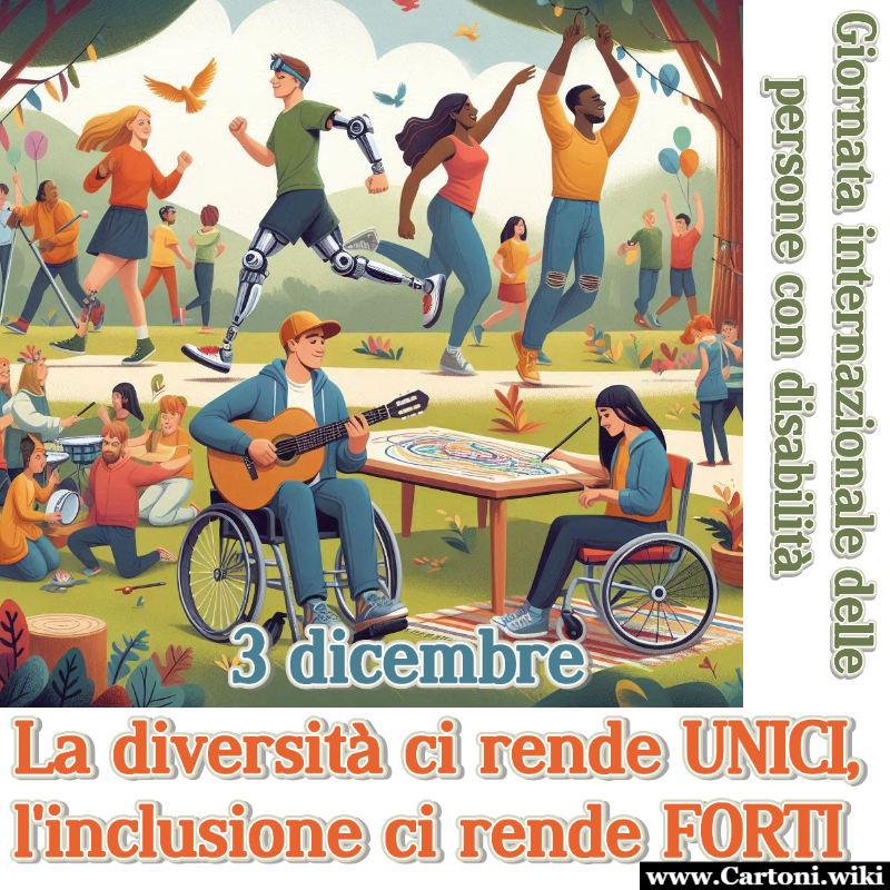 3 dicembre: giornata internazionale delle persone con disabilità