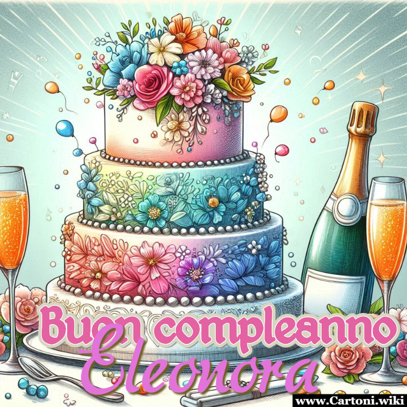 Auguri di Buon Compleanno Eleonora con un Tocco di Eleganza!