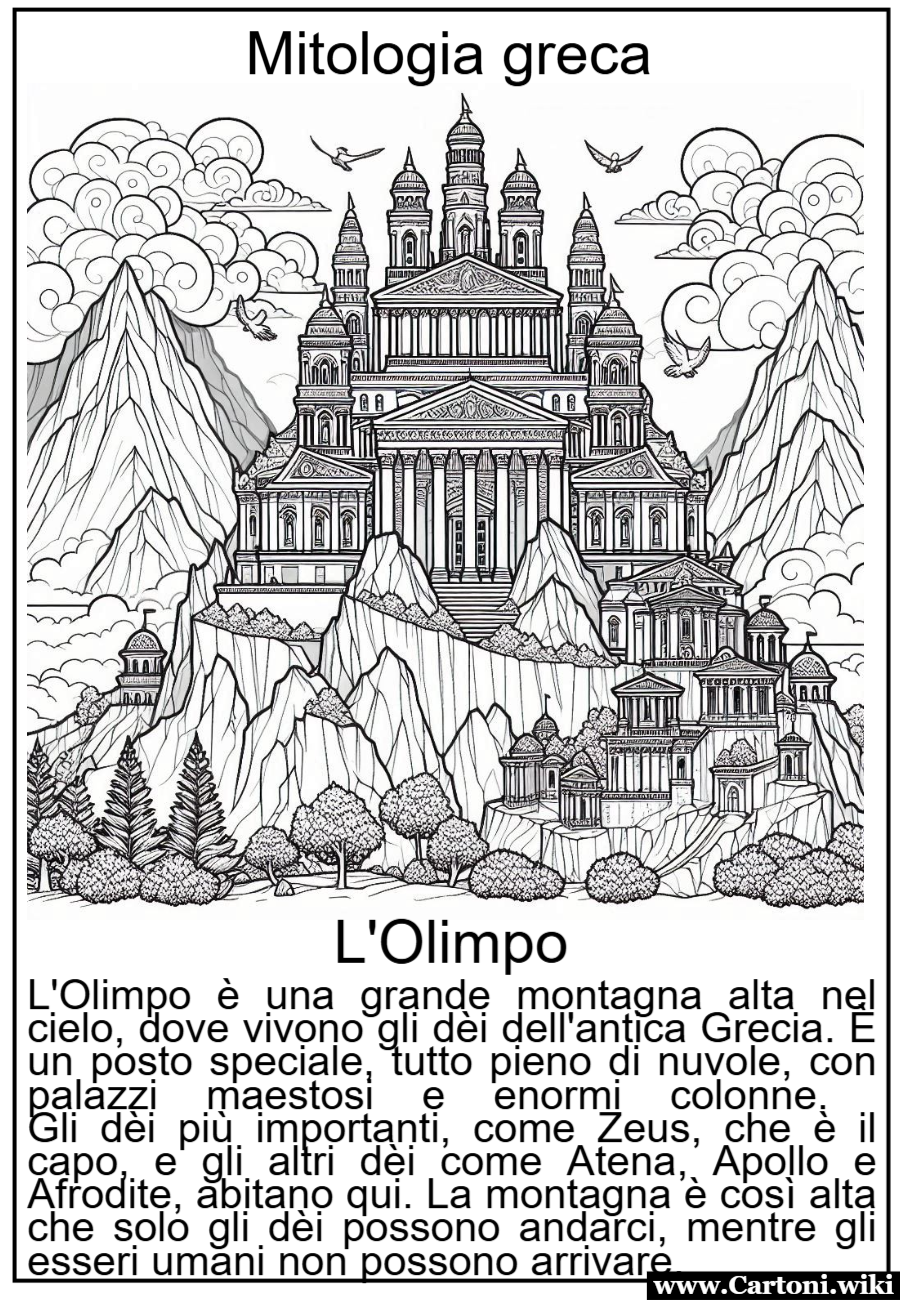 Mitologia greca: il monte Olimpo