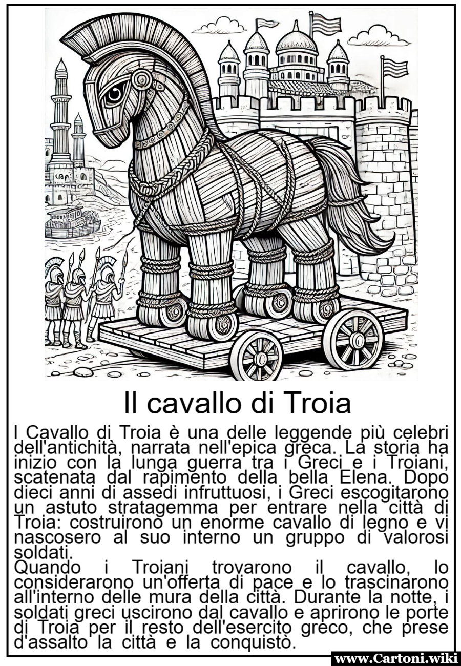 Un Viaggio nella Mitologia greca con il Cavallo di Troia