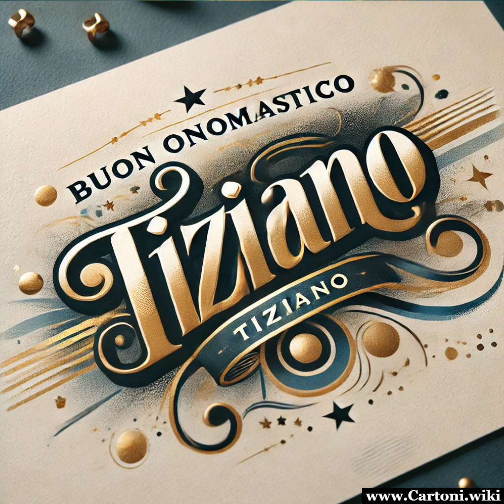 Buon Onomastico Tiziano: Un Biglietto di Auguri Speciale per Festeggiare il 3 Marzo