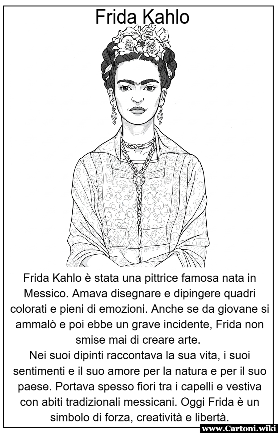 Frida Kahlo: un personaggio di arte, forza e colori